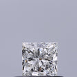 0.33 carat Princess diamond F VVS1 