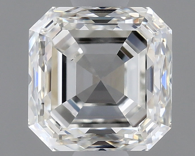 0.92 carat Asscher diamond J VS2 