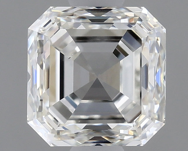 0.92 carat Asscher diamond J VS2 