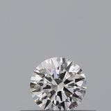0.21 carat Round diamond F  IF Excellent