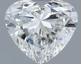 0.58 carat Heart diamond G VS2 