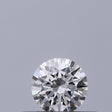 0.21 carat Round diamond E VS1 Excellent