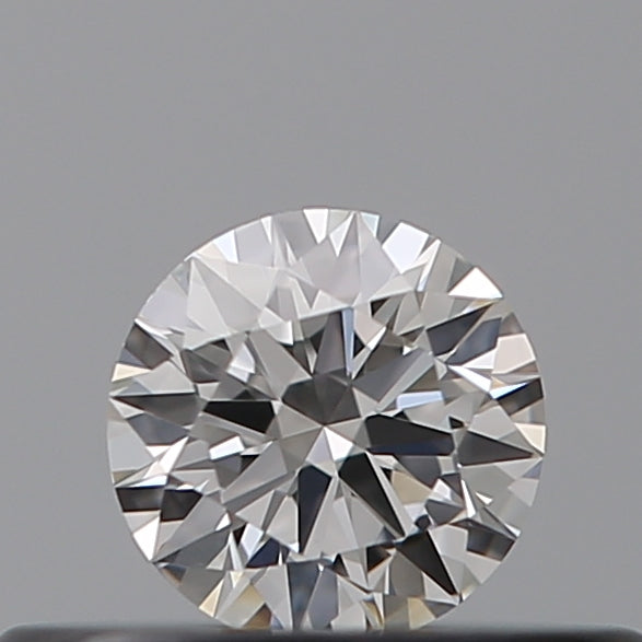 0.19 carat Round diamond F  IF Excellent