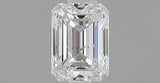0.50 carat Emerald diamond F  SI2