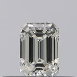 0.25 carat Emerald diamond F  VVS1