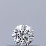 0.19 carat Round diamond G IF Excellent