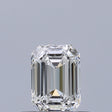 0.38 carat Emerald diamond E IF 