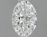 0.34 carat Oval diamond D  VVS2 