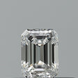 0.25 carat Emerald diamond E VVS1 
