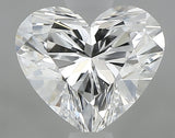 0.91 carat Heart diamond D VS2 