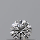 0.18 carat Round diamond E  VVS1 Excellent