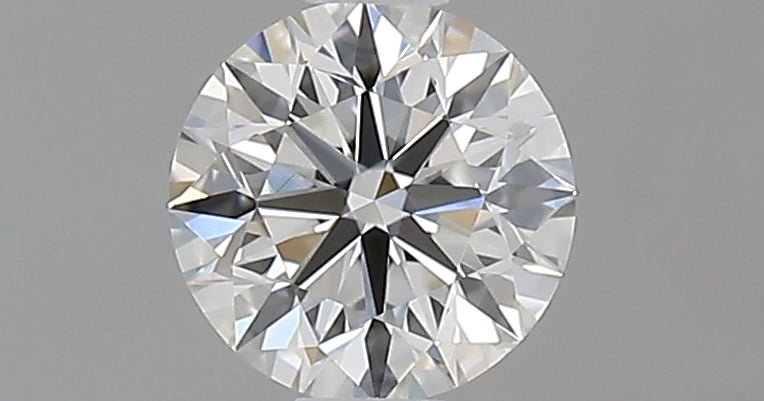 0.53 carat Round diamond F IF Excellent