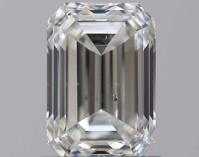 0.91 carat Emerald diamond I SI1 