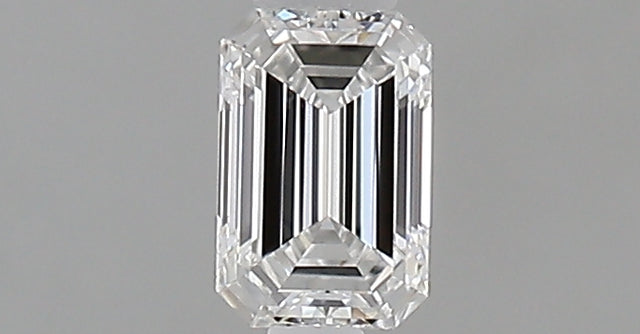 0.23 carat Emerald diamond D VS1 