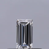 0.26 carat Baguette diamond E VVS2 