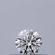 0.18 carat Round diamond E IF Excellent