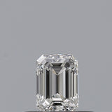0.24 carat Emerald diamond F VVS1 