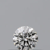 0.18 carat Round diamond F  IF Excellent