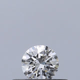 0.18 carat Round diamond E VVS2 Excellent