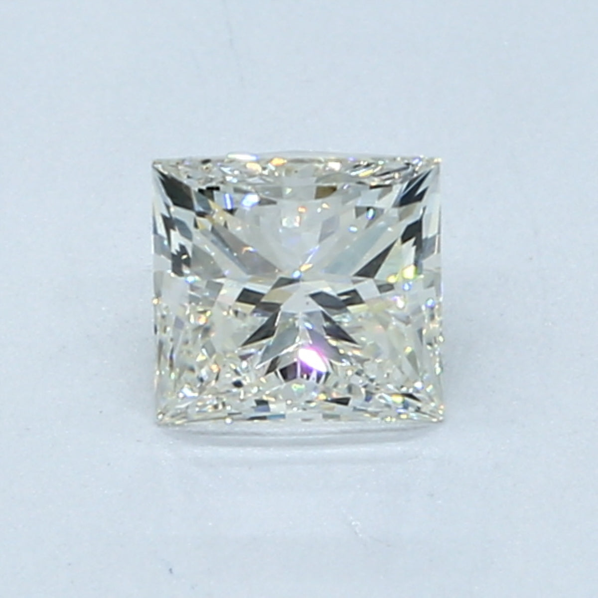 0.8 carat Princess diamond K  SI1