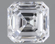 0.83 carat Asscher diamond E VVS2 