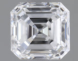 0.83 carat Asscher diamond E VVS2 