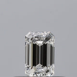 0.24 carat Emerald diamond E  VVS2