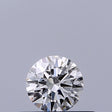 0.26 carat Round diamond E VVS1 Excellent