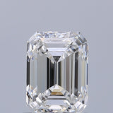 0.70 carat Emerald diamond E VVS2 