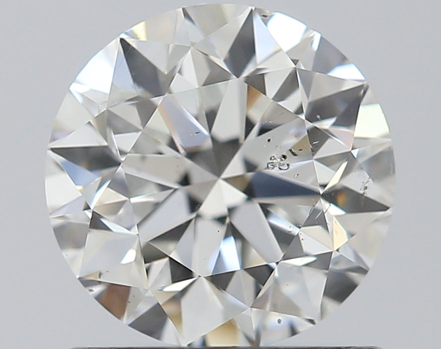 1.00 carat Round diamond F  SI2 Very good