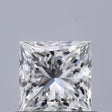 0.71 carat Princess diamond F VVS1 