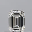 0.33 carat Emerald diamond F VVS2 