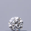0.21 carat Round diamond F VVS1 Excellent