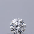 0.18 carat Round diamond E IF Excellent