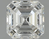 1.61 carat Asscher diamond H  SI1 Excellent