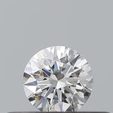 0.18 carat Round diamond D  VVS2 Excellent
