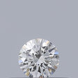0.23 carat Round diamond E IF Excellent