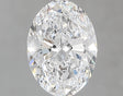 0.80 carat Oval diamond D SI2 