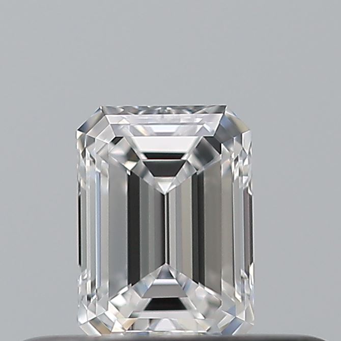 0.23 carat Emerald diamond D  VVS2
