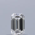 0.31 carat Emerald diamond E VVS2 