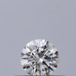 0.21 carat Round diamond F VVS1 Excellent