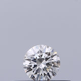 0.18 carat Round diamond E VVS1 Excellent