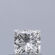 0.32 carat Princess diamond F VVS1 