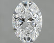 0.80 carat Oval diamond D SI1 
