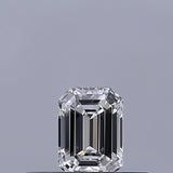 0.23 carat Emerald diamond E IF 