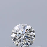 0.25 carat Round diamond F VVS1 Excellent