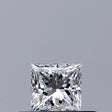 0.29 carat Princess diamond F IF 