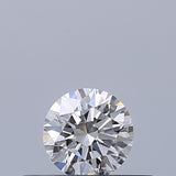 0.25 carat Round diamond D VVS2 Excellent