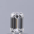 0.32 carat Emerald diamond E VVS2 