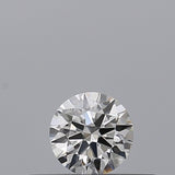 0.19 carat Round diamond E VVS2 Excellent